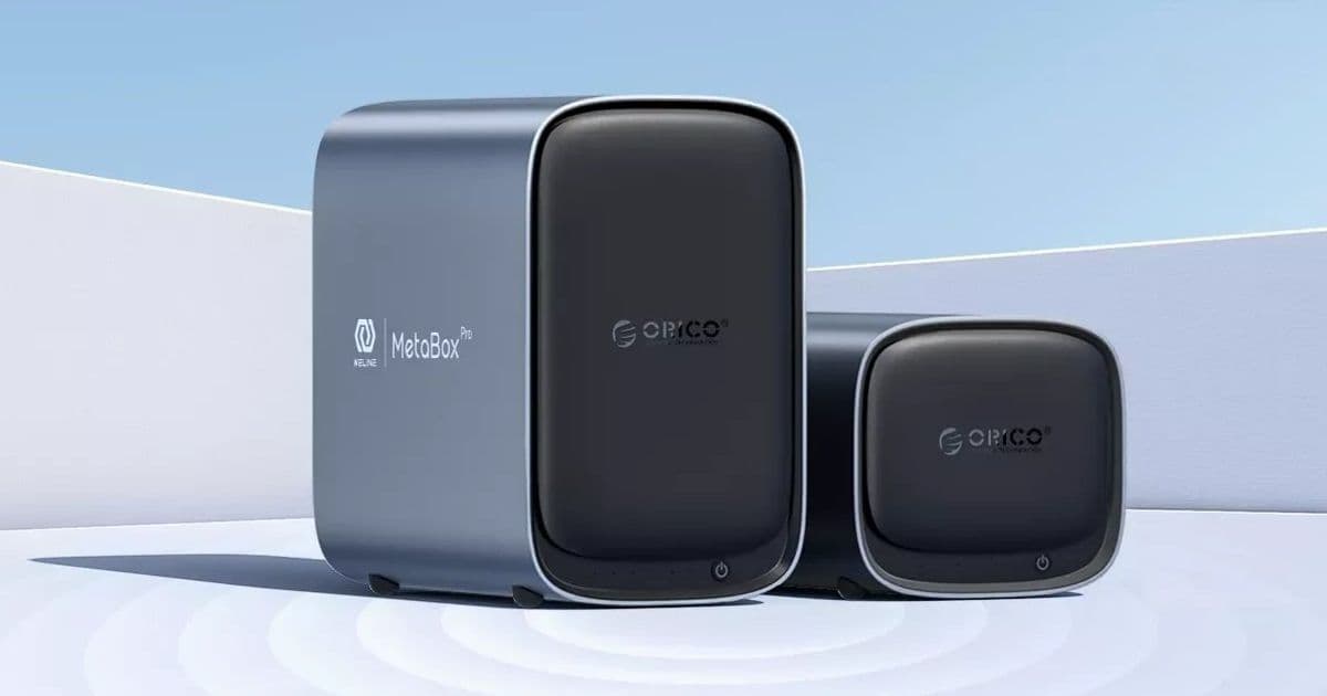Orico MetaBox NAS devices offer flexible storage with Intel Celeron processors