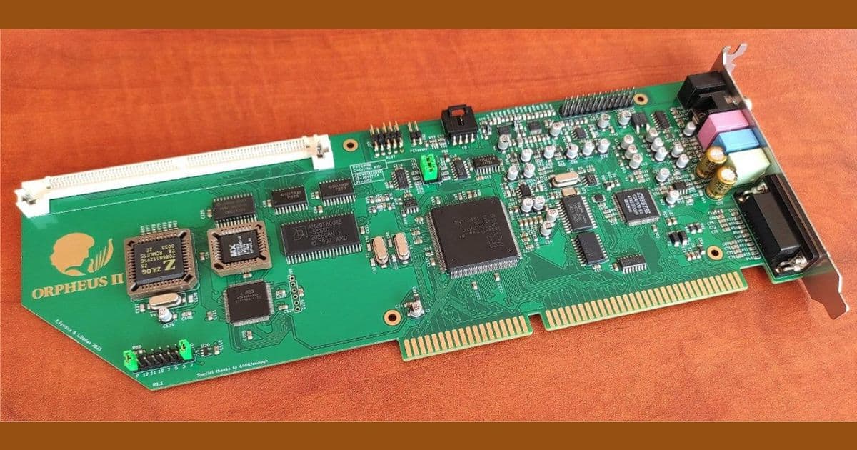 Orpheus II ISA Sound Card Returns, Targeting DOS and Early‑Windows Audio Enthusiasts