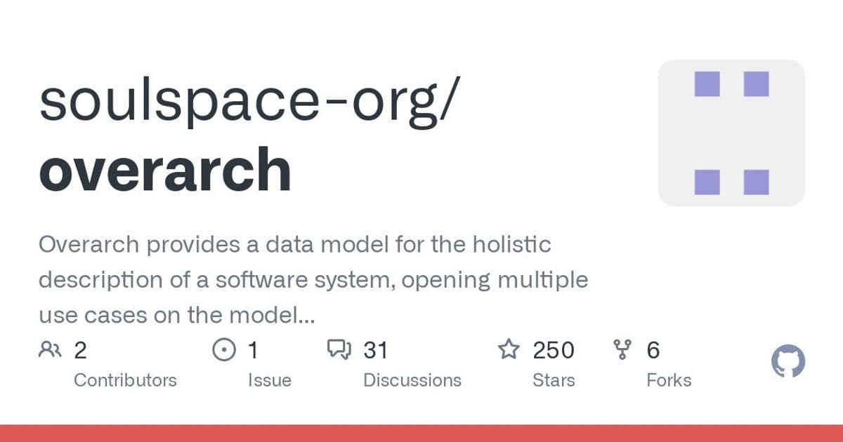Overarch: Transforming Software Architecture with Composable, Data-Driven Models