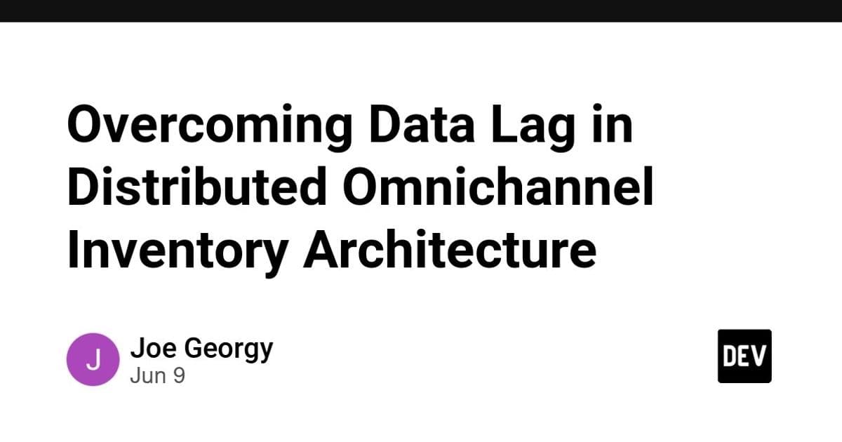 Why Cron-Based Inventory Sync Breaks Under Load, and How Event Streams Fix It