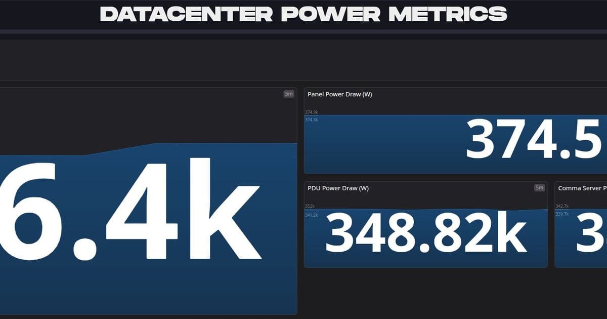 Comma.ai Shares Blueprint for $5M Self-Built Data Center, Challenging Cloud Dependency
