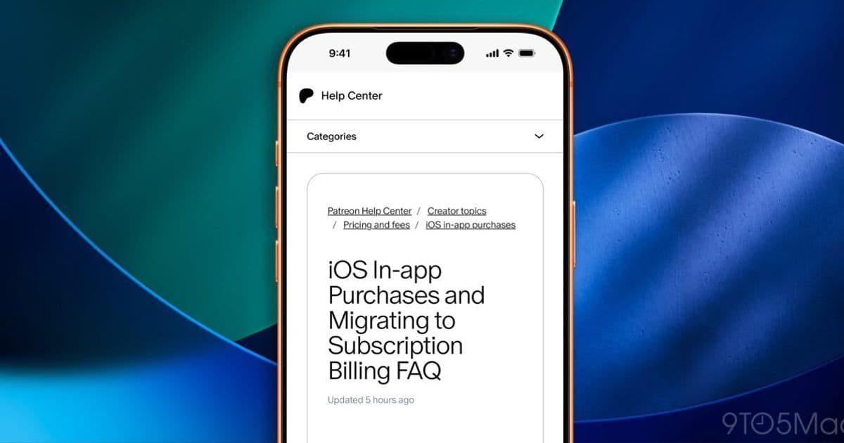 Patreon Pushes Back on Apple's Extended IAP Deadline, But Will Comply