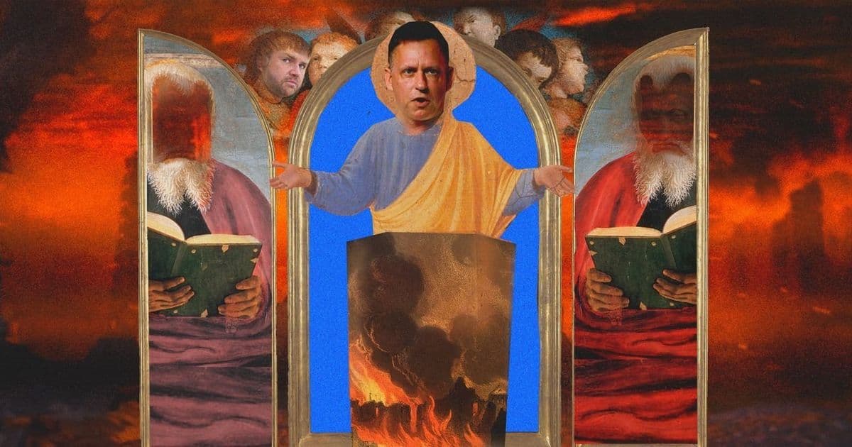 Peter Thiel's Apocalyptic Calculus: Mimetic Theory, AI Investment, and the Quest for the Katechon