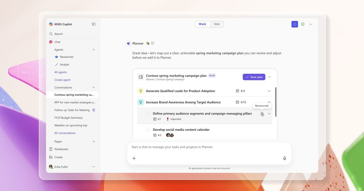 Microsoft 365 Copilot Gets Smarter with Planner Agent Integration