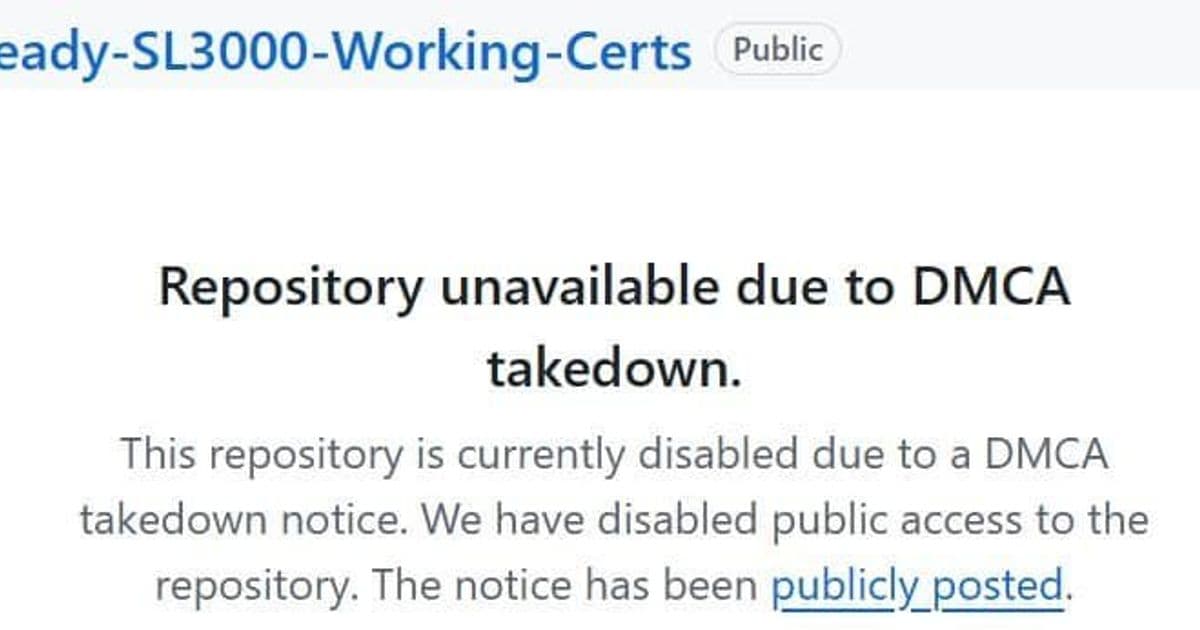 PlayReady DRM Certificate Leak Triggers Microsoft Takedown and Amazon Account Suspensions