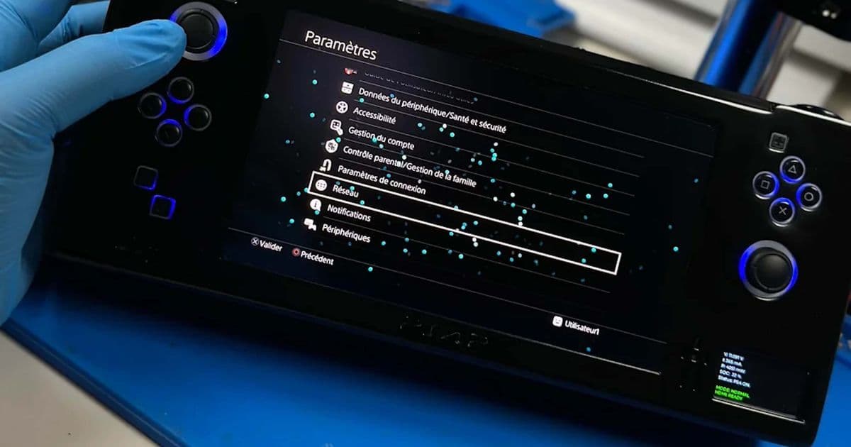 PlayStation 4 Portable: DIY handheld console with OLED screen showcased