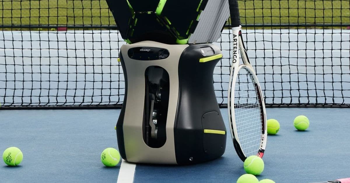Pongbot Aura AI Training Robot Brings Adaptive Coaching to Tennis, Padel, and Pickleball