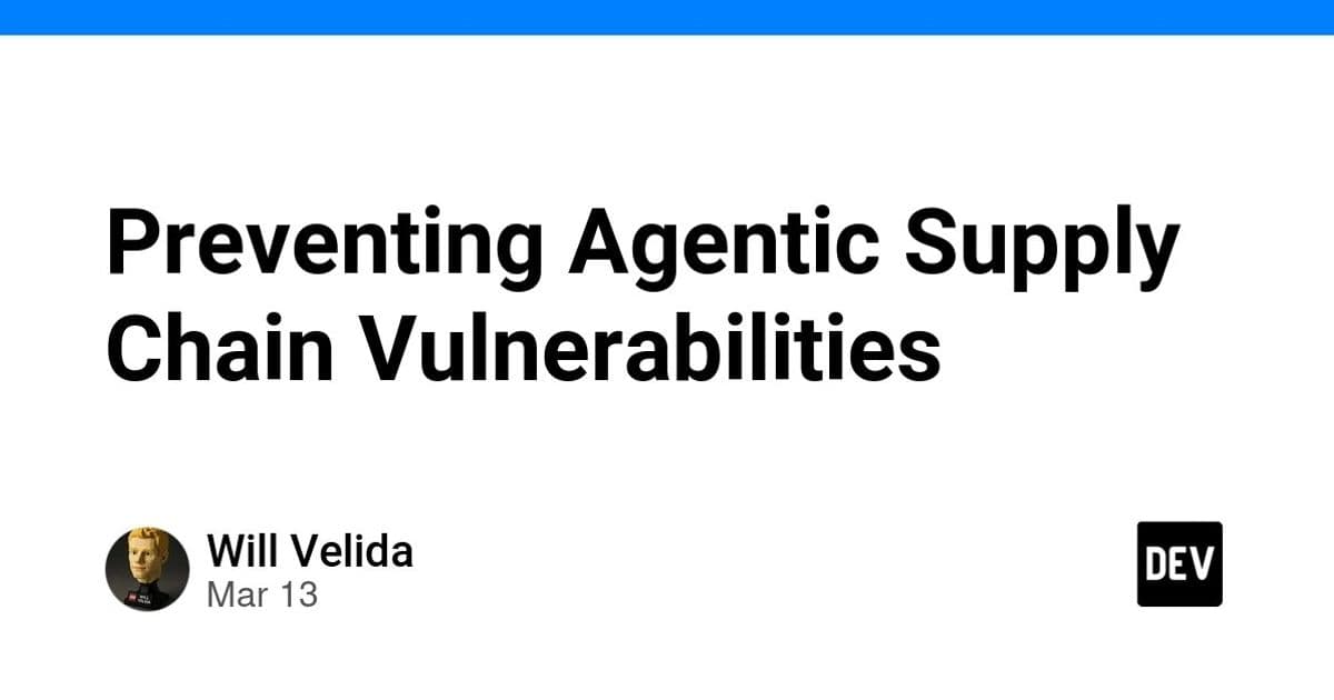 Securing the Agentic Supply Chain: Multi-Cloud Strategies for AI Agent Protection