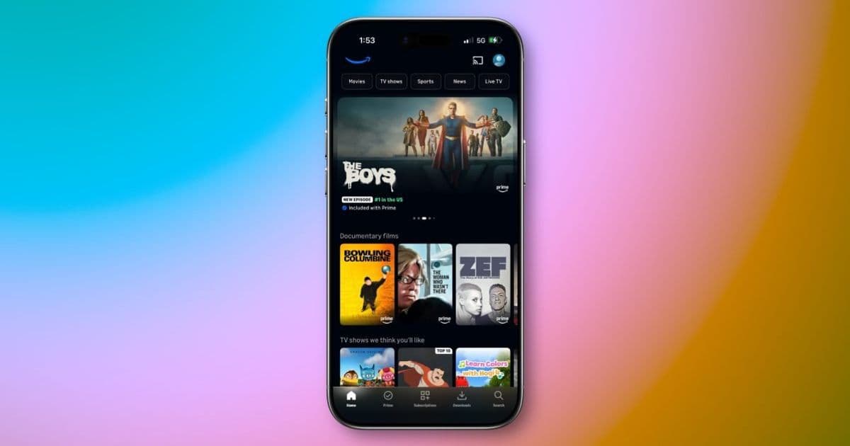Prime Video rolls out vertical ‘Clips’ feed on iPhone, Android and Fire tablets