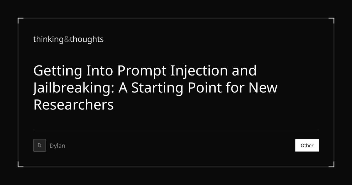 Prompt Injection and Jailbreaking: Understanding AI's Emerging Security Threats