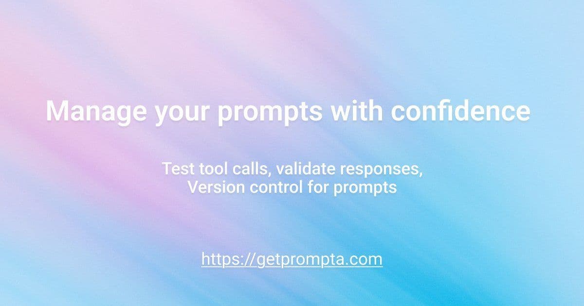 Prompta Aims to Solve the Wild West of AI Prompt Management