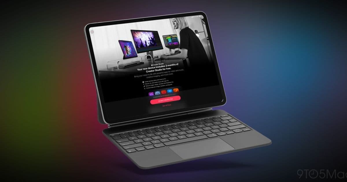 Apple Creator Studio 3-month free trial offered even for older devices