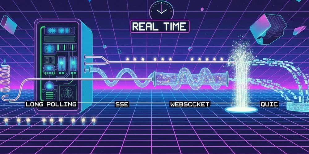The Real-Time Data Push Showdown: Long Polling vs SSE vs WebSocket vs QUIC