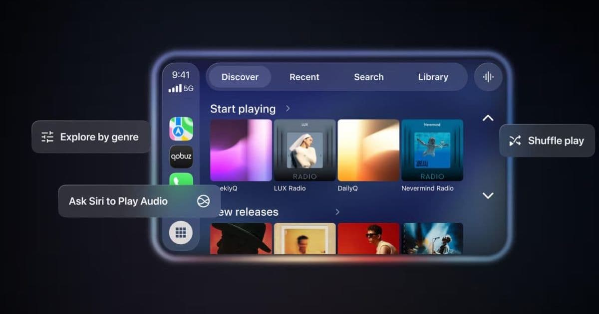 Qobuz launches new CarPlay app with Siri integration for high-res audio streaming
