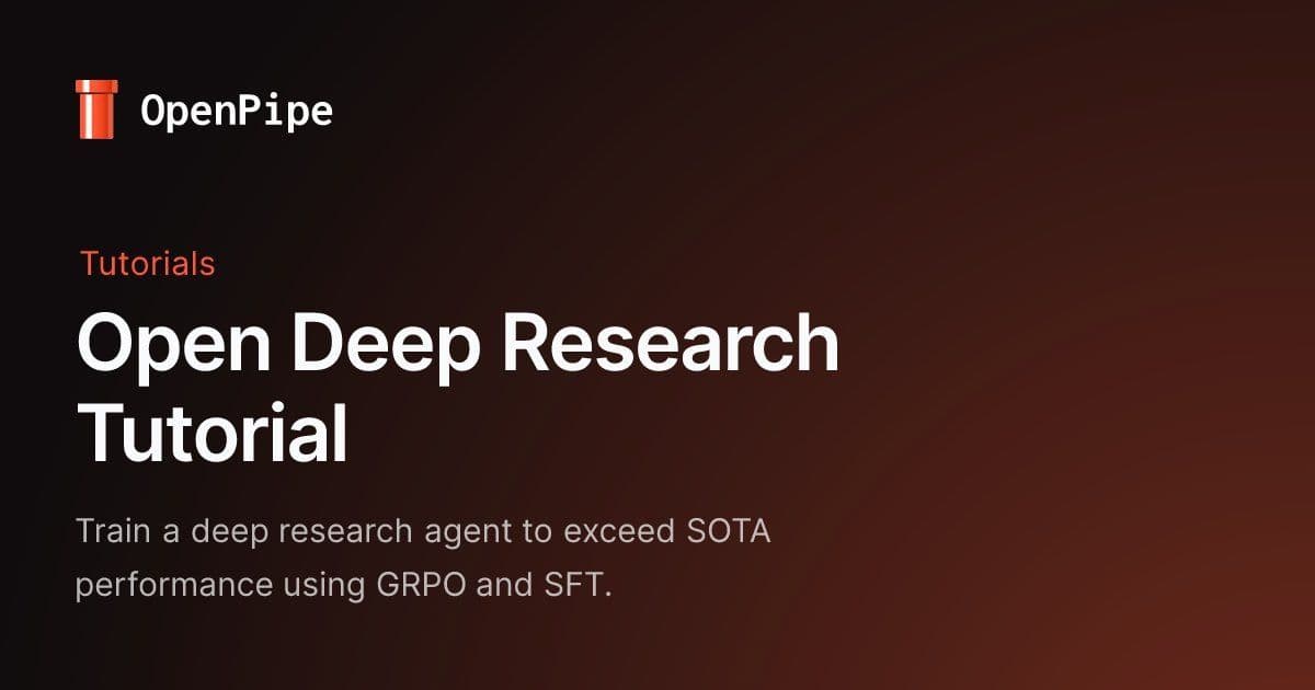 Qwen 2.5 14B Outperforms GPT-4.1 and Claude Sonnet in Deep Research After Specialized Training