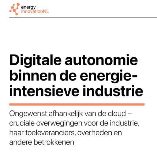 Digital Autonomy in Energy-Intensive Industry: A Critical Analysis
