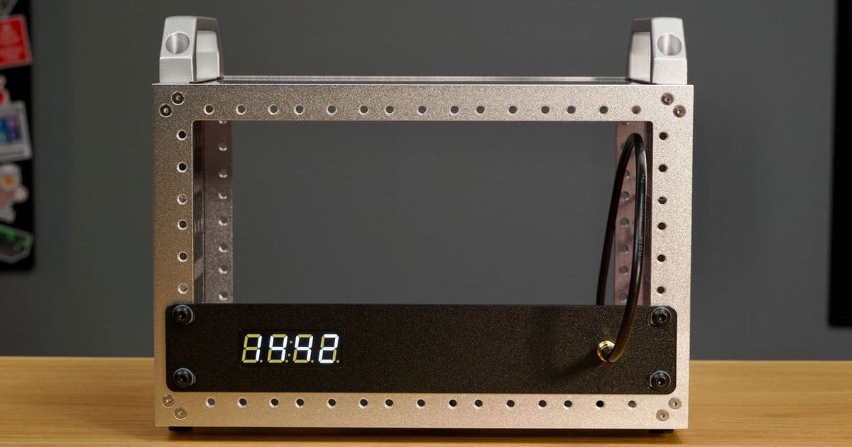 Building a Precision GPS Time Reference for Homelab Racks with Raspberry Pi Pico