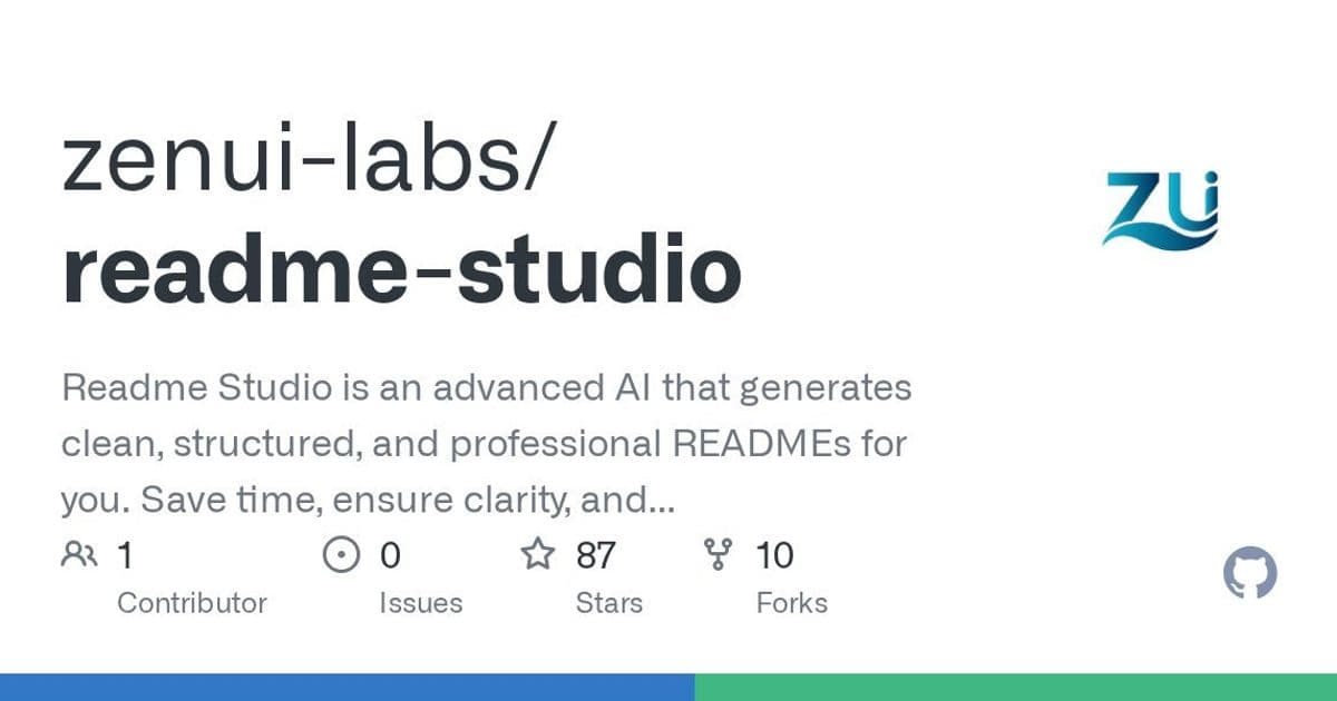 Readme Studio: AI-Powered Documentation Tool Aims to Revolutionize Project Onboarding