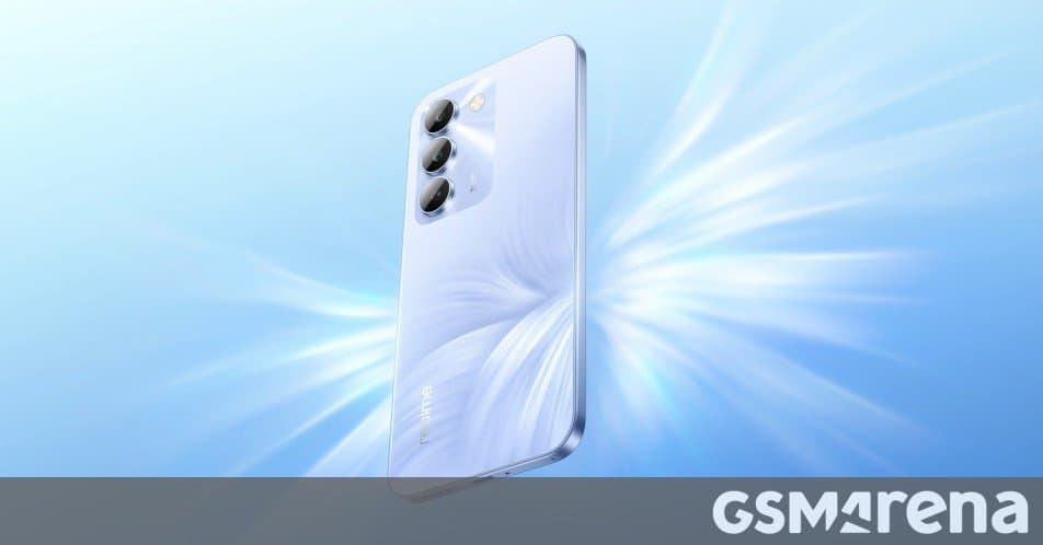 Realme C100 quietly launches with massive 7,000mAh battery and 144Hz display
