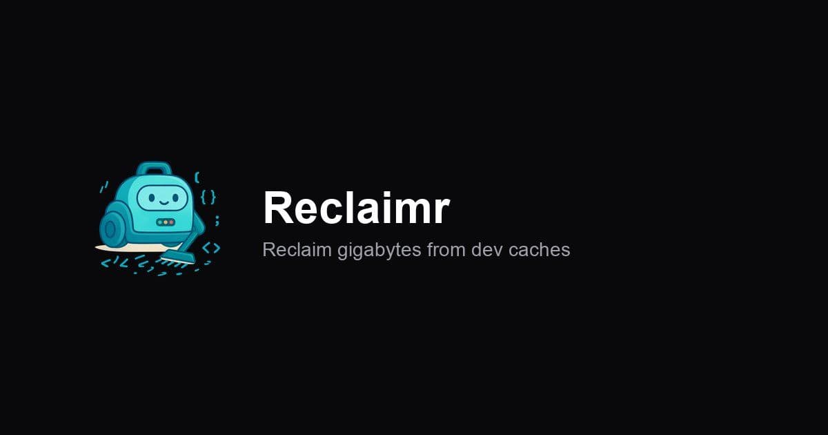 Reclaimr: A Rust-Powered Solution for Development Cache Management