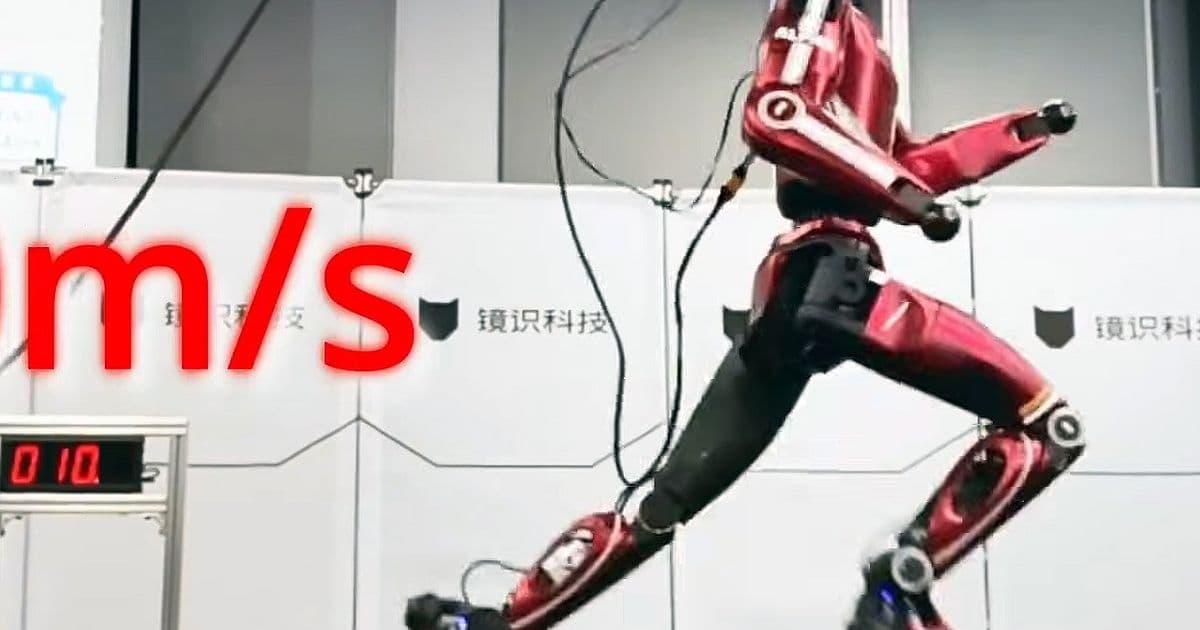 Mirror Me's Bolt Robot Breaks Speed Records, Named After Sprint Legend