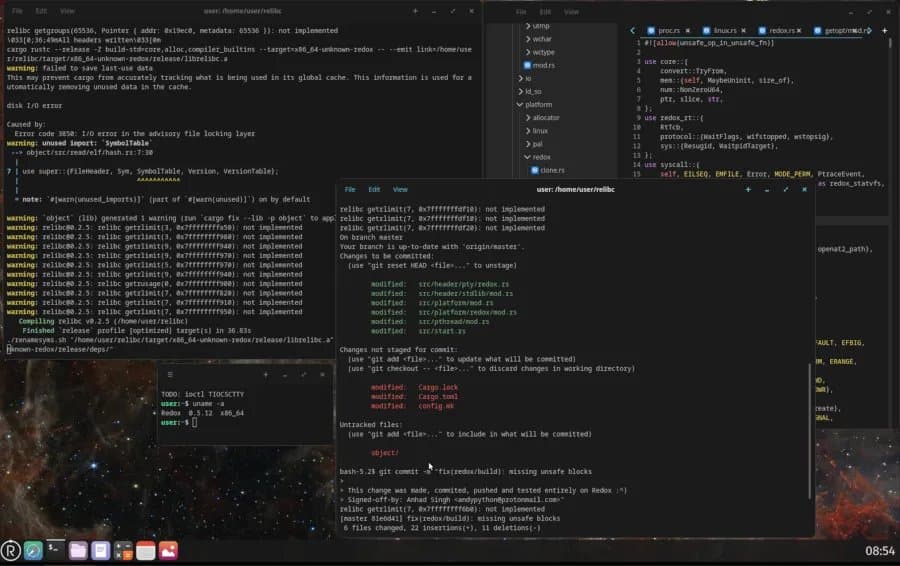 Redox OS Achieves Major Milestone: Rust Compiler and Cargo Now Native