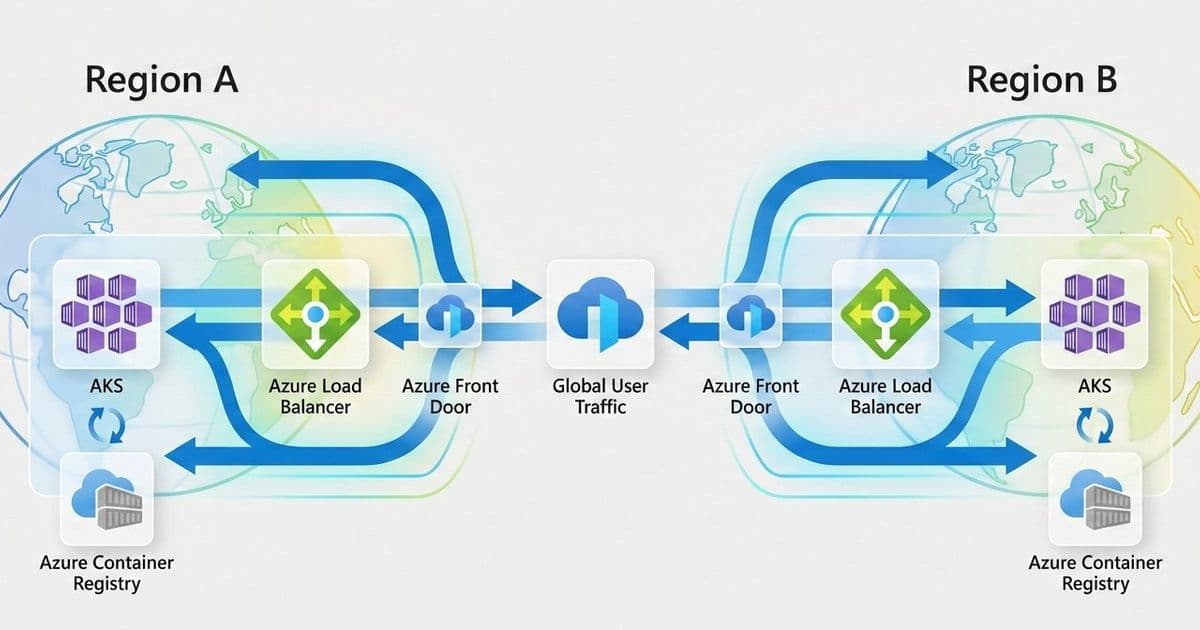Reference Architecture for Highly Available Multi-Region Azure Kubernetes Service (AKS)