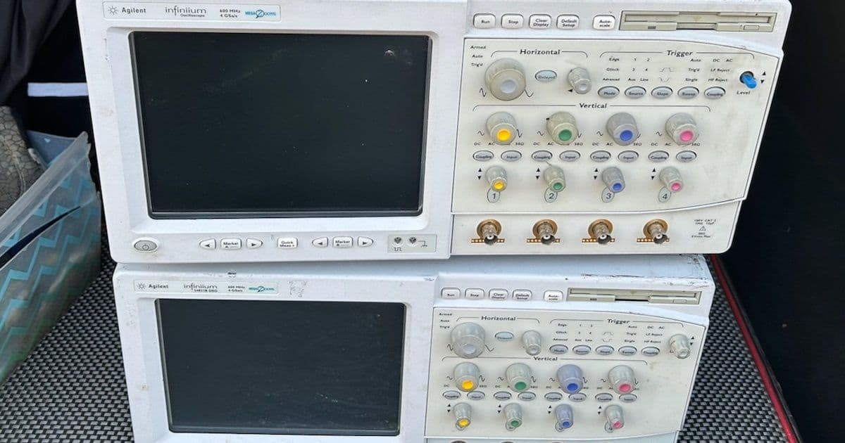 Repairing Two Agilent 54831 Oscilloscopes: A Journey Through Vintage Test Equipment