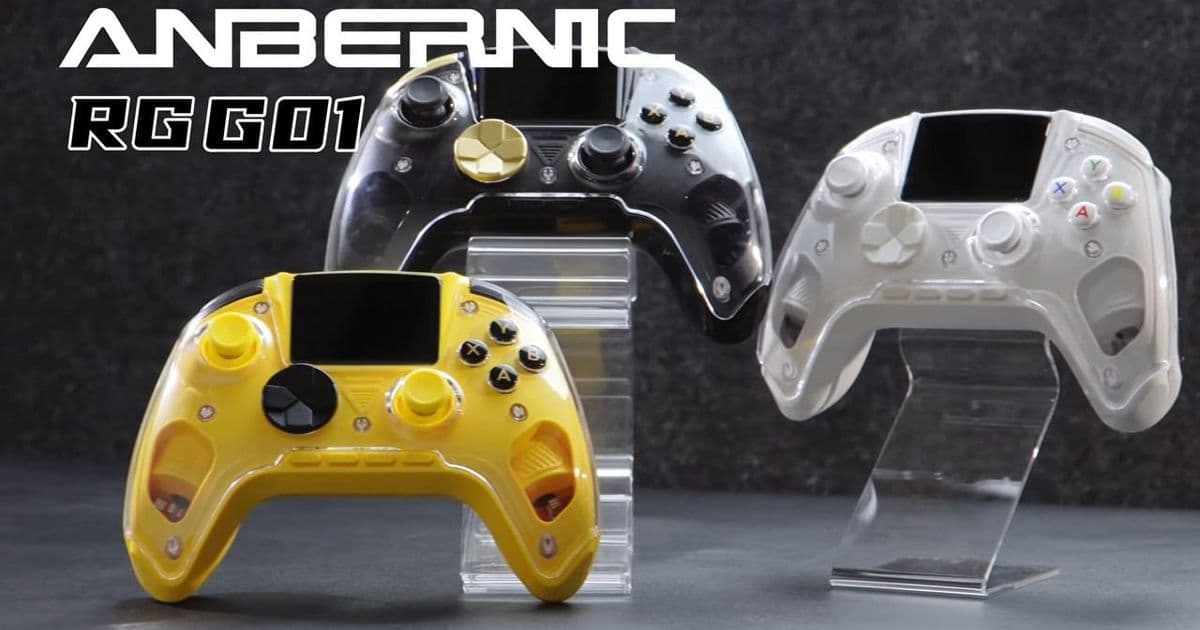 Anbernic's RG G01 Controller Blends Gaming with Biometric Monitoring