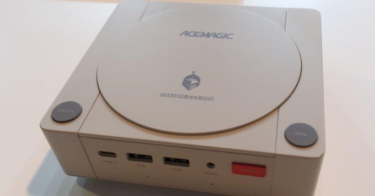 Acemagic Board 3 Dual-C Retro Style: AMD Gorgon Point Mini-PC Channels Dreamcast and PS1 Design