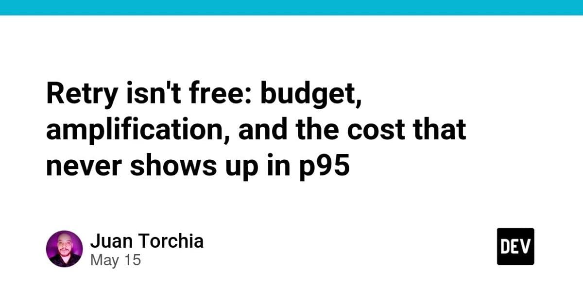 When Retries Aren’t Free: Budget, Amplification, and Hidden Costs in Latency Percentiles