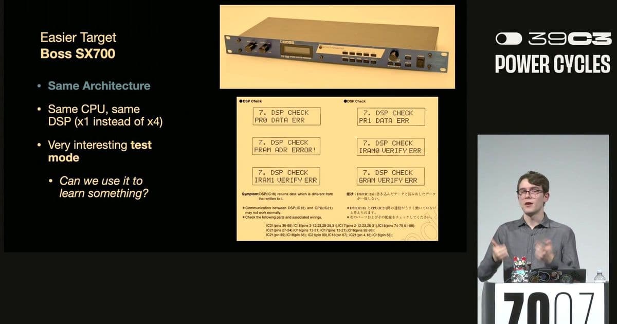 Reverse Engineering Roland's Legendary SuperSaw: How a Team Cracked the JP-8000's Secret DSP Chips