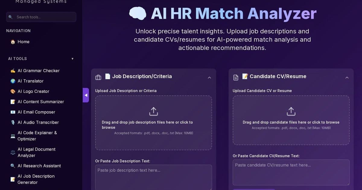 Revolutionize Recruiting with AI HR Match Analyzer – The Next Step in Talent Automation