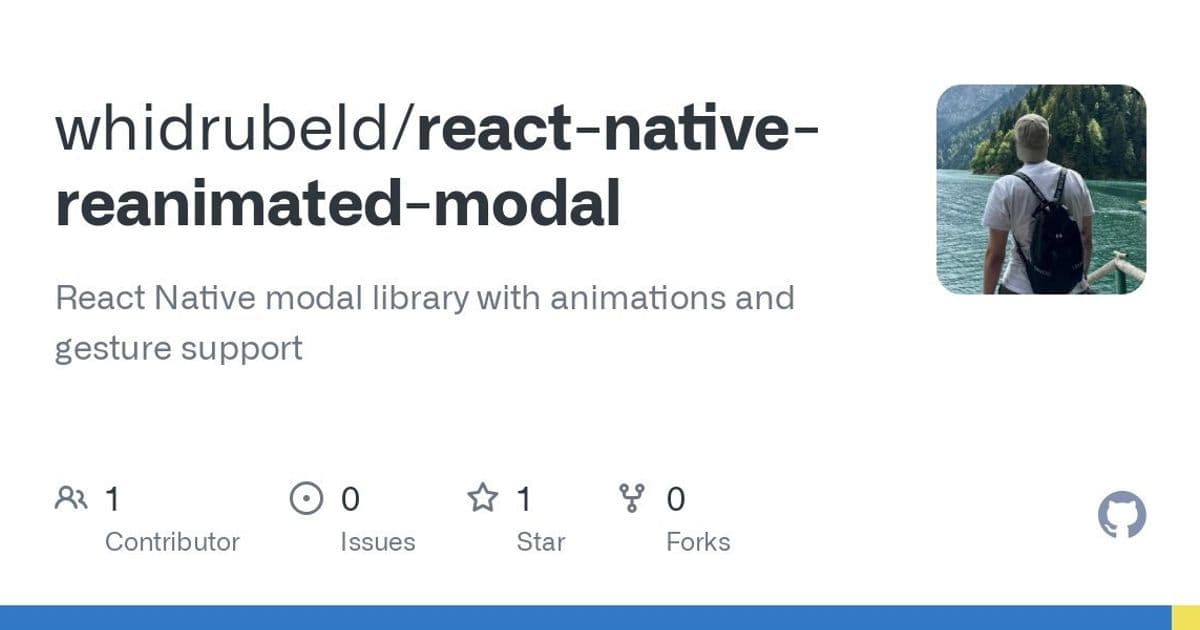 Revolutionizing React Native Modals: Reanimated-Powered Library Delivers Smooth 60fps Animations