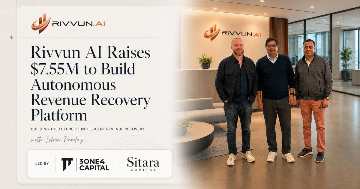 Rivvun AI Raises $7.55M to Build Autonomous Revenue Recovery Platform for Fortune 2000 Firms