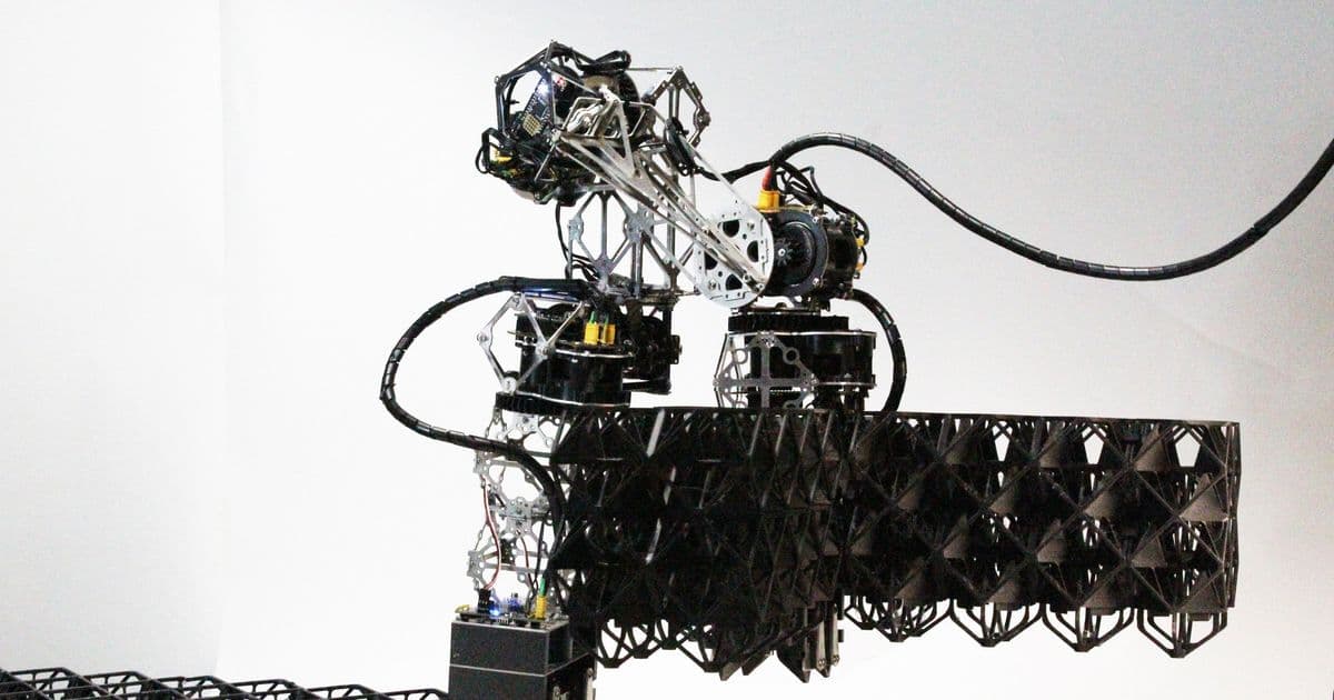 Robotically assembled building blocks could make construction more efficient and sustainable