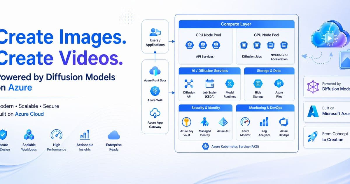 Scaling Diffusion Models on Azure: Architecting Production-Ready AI Workloads