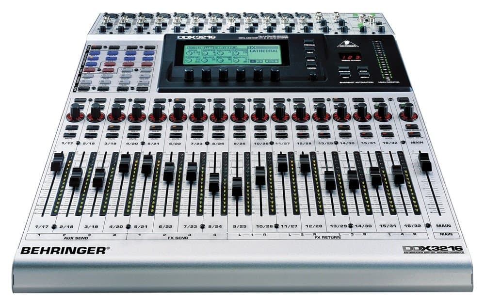 A DIY BIOS Boots FreeDOS on a Behringer DDX3216, With AI as a Reference Assistant, Not the Engineer