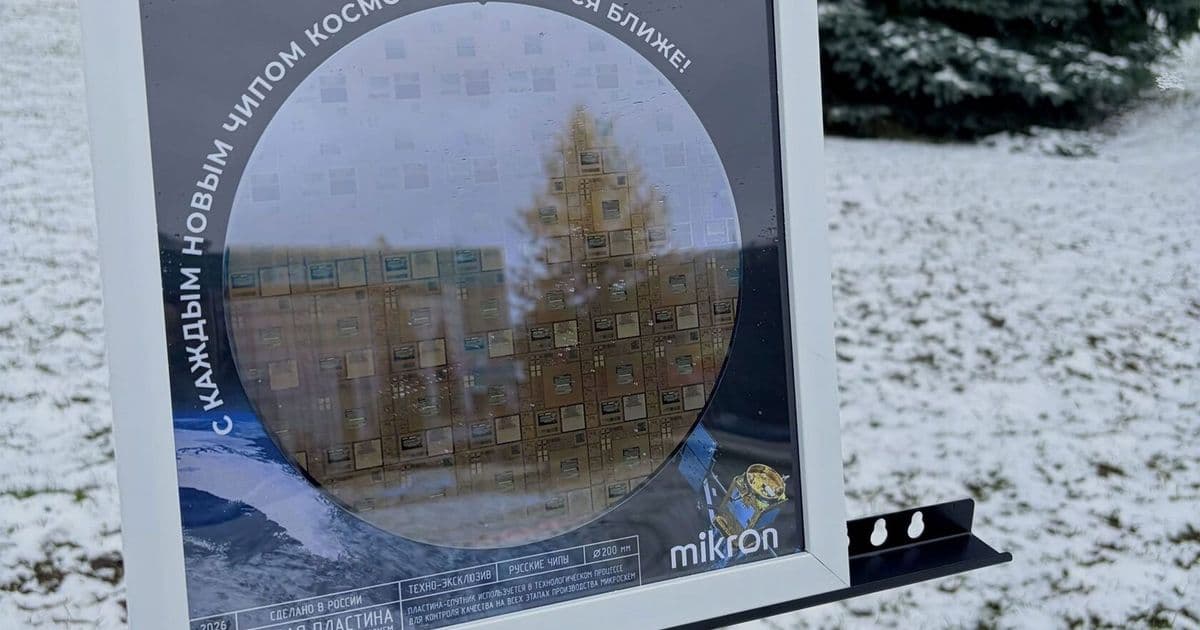 Mikron’s Framed Test Wafers Turn Souvenir Trend Into Sub‑Million Chip Showcase