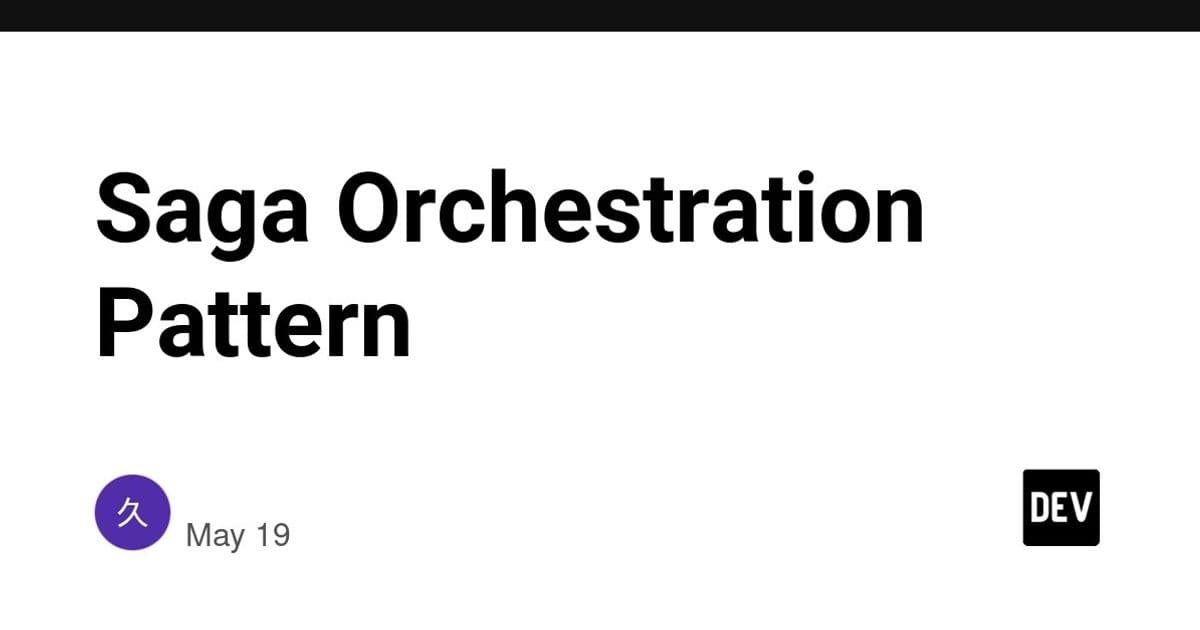 Orchestrating Distributed Transactions with the Saga Pattern
