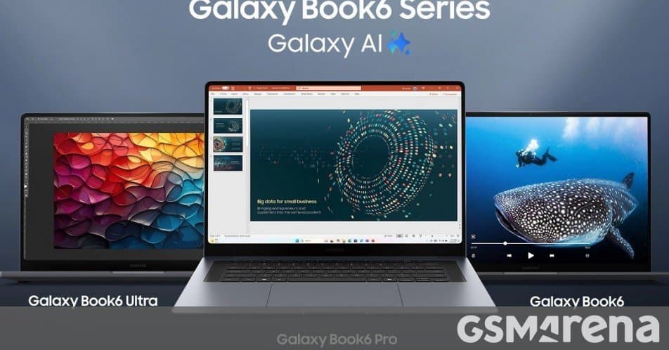 Samsung Galaxy Book6 Series Launches in Europe with Intel Core Ultra Processors