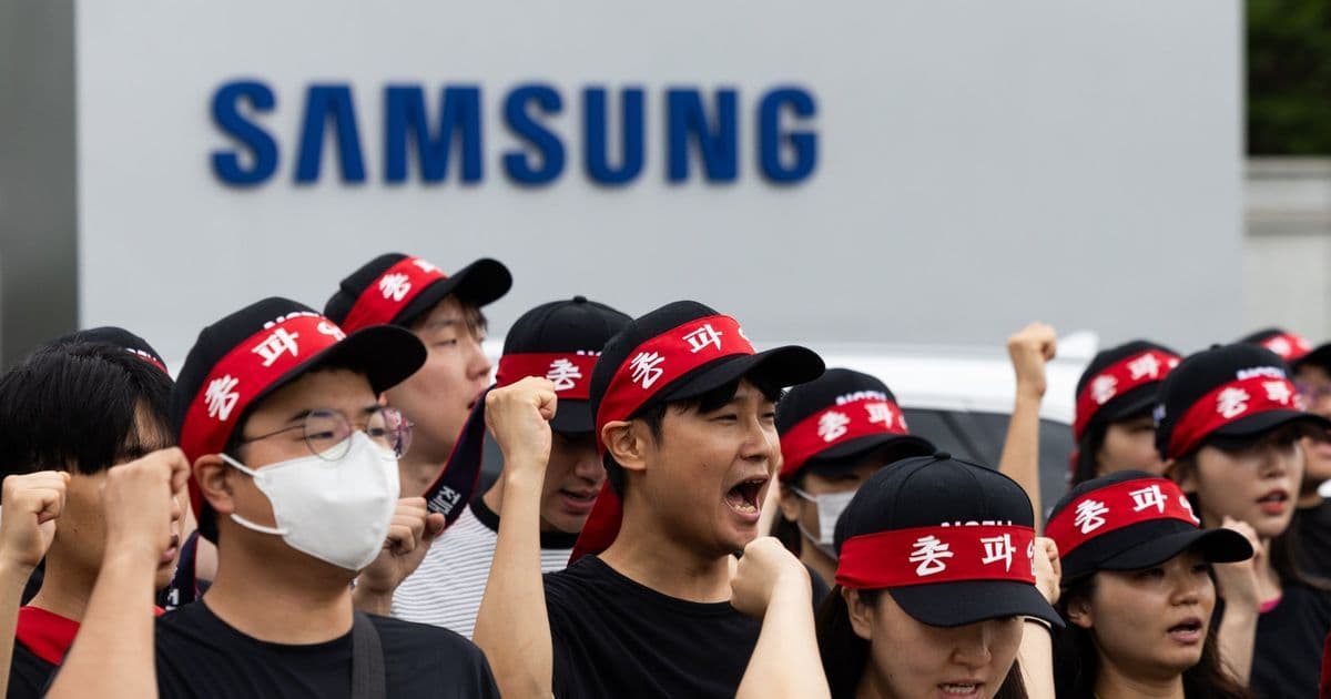 Samsung Chip Workers Reject $340,000 One-Time Bonus, Threaten 18-Day Strike Over Annual Payout Demands
