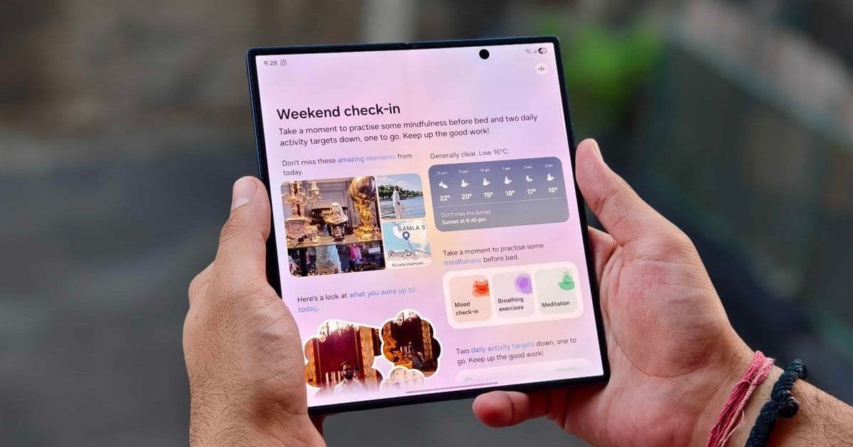 Samsung Galaxy Z Fold 7 Redefines Foldables with Thinner Design, Vanishing Crease, and Flagship Camera