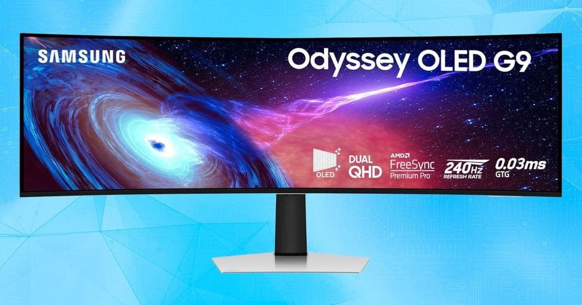 Samsung's Flagship 49-inch QD-OLED Gaming Monitor Hits Record Low Price Ahead of Prime Day