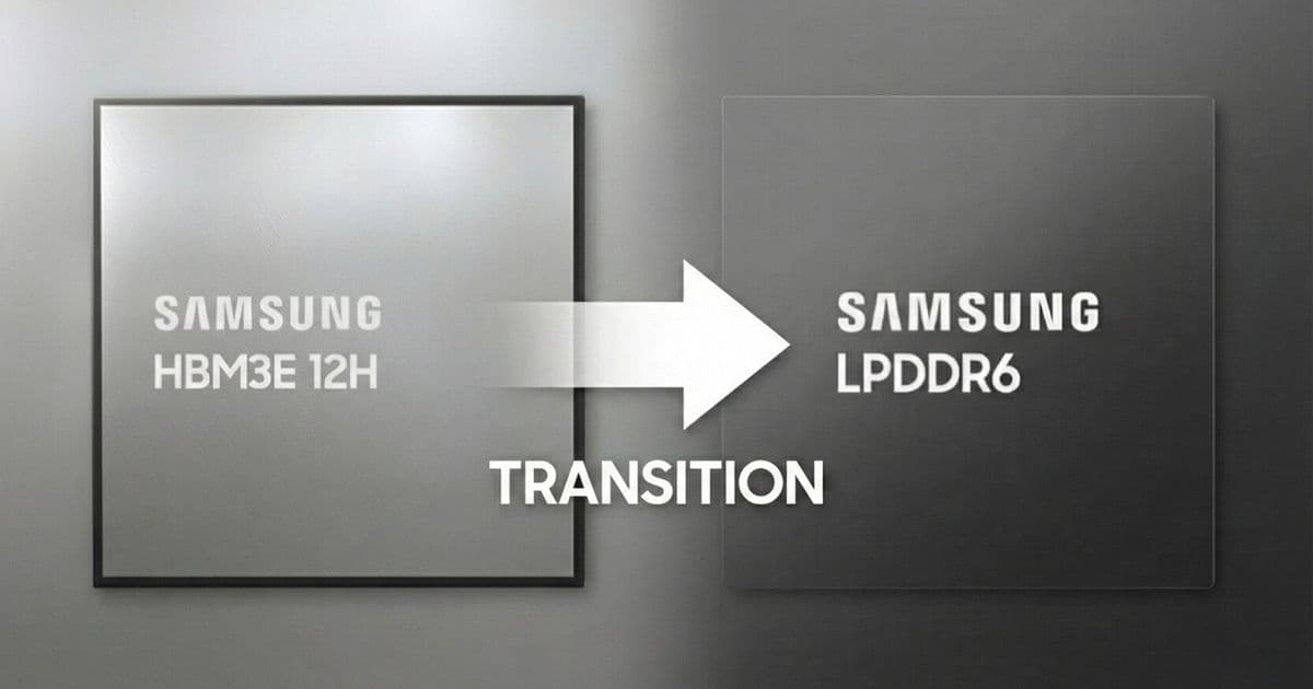 Samsung Shifts Memory Production Strategy: From HBM3E to Mainstream DRAM to Meet Soaring Demand