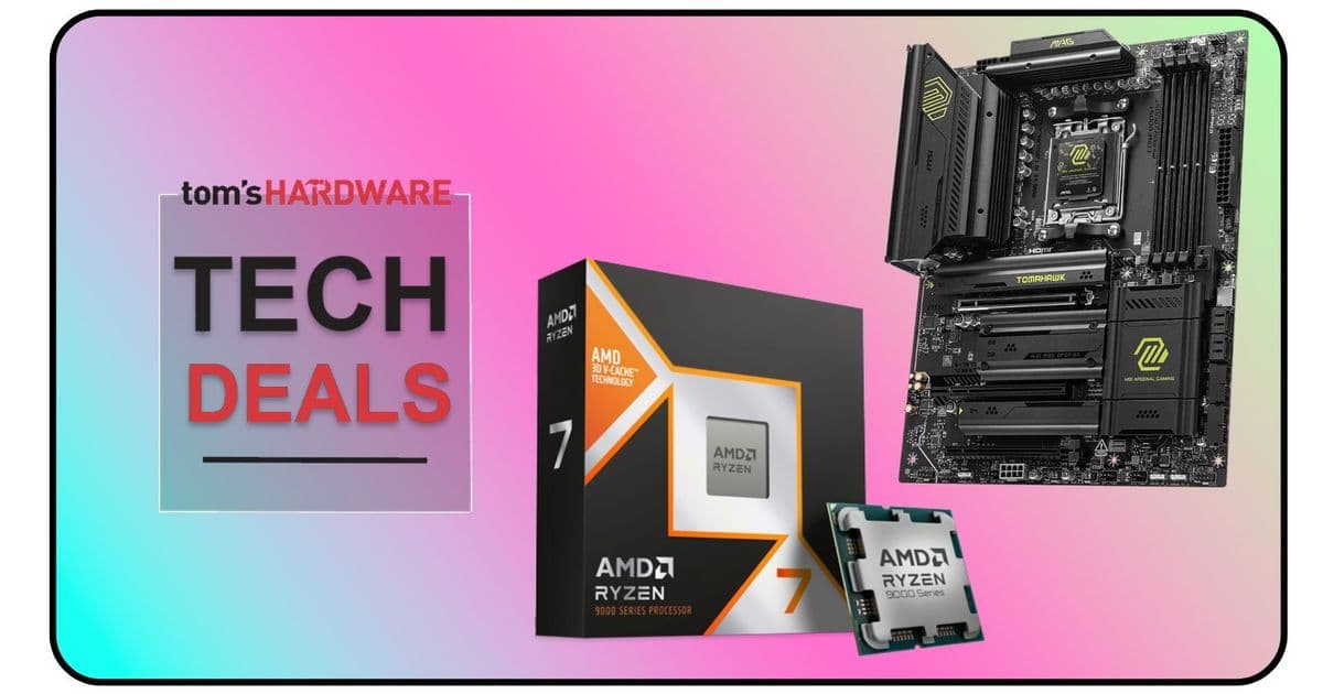 AMD 9850X3D Bundle Offers Rare Value Amid AI-Driven Component Inflation