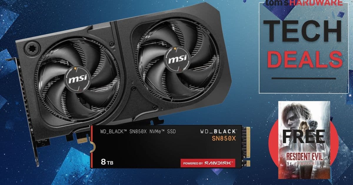 8TB SSD and RTX 5070 Bundle Offers Rare Savings in AI-Driven Price Surge