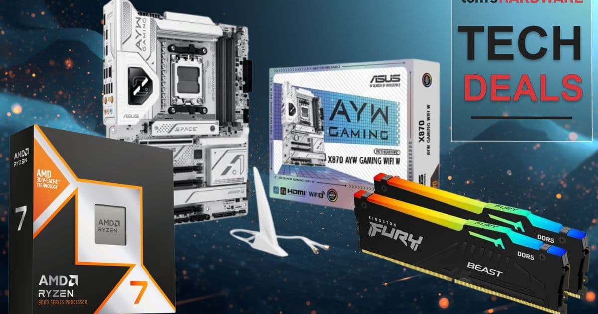 AMD Ryzen 7 9850X3D Bundle Deal: $484 Off Newegg Combo with Motherboard and RAM