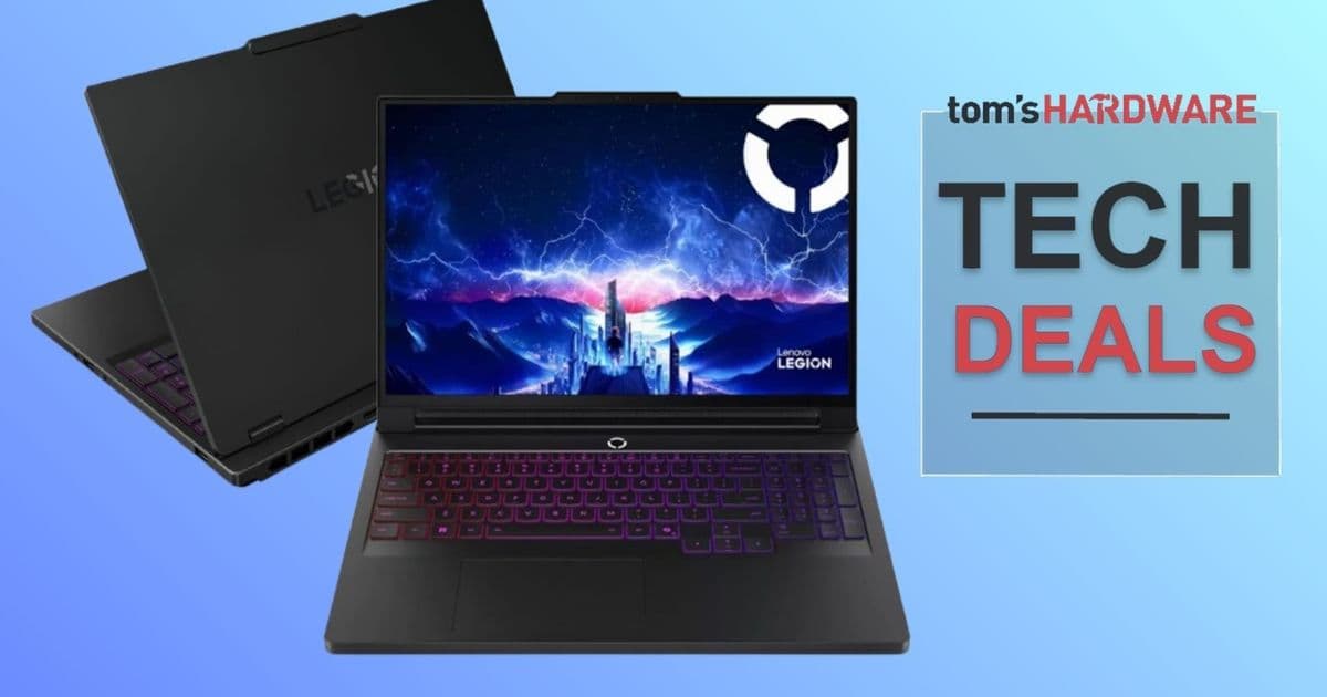 Lenovo Legion 5i Gaming Laptop Drops to $1,599 with RTX 5070 and OLED Display