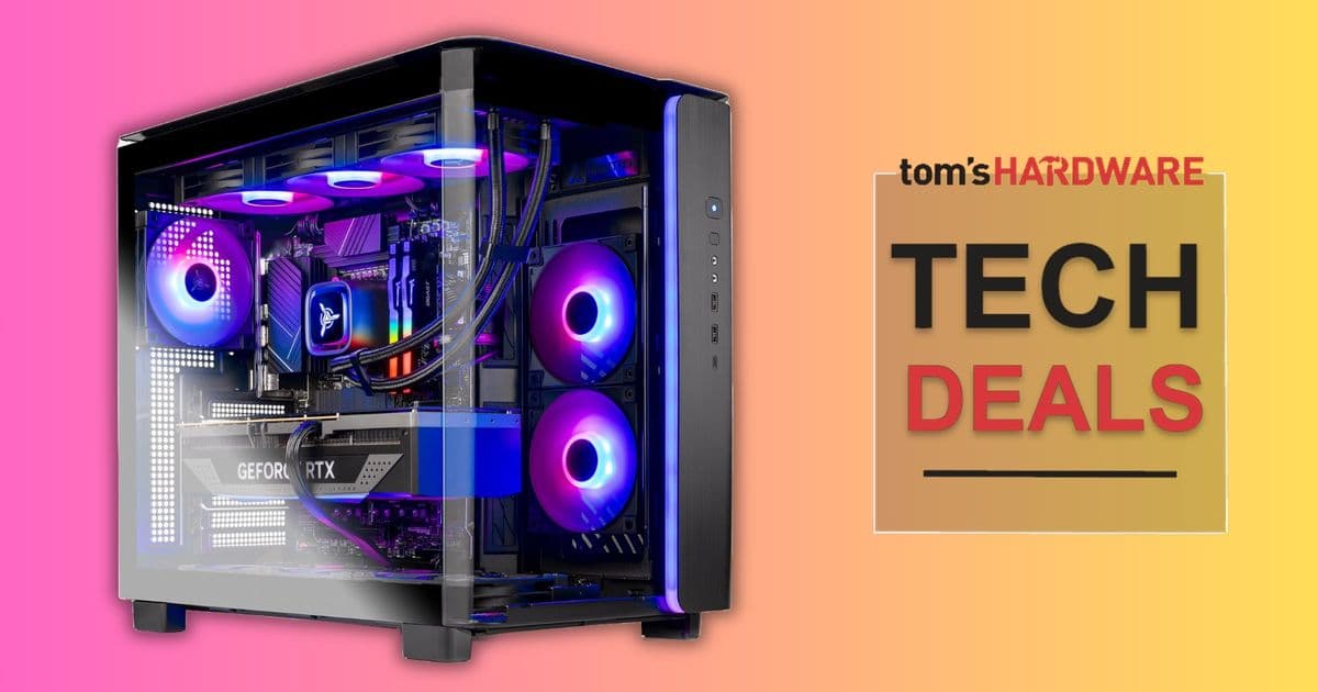 Save $500 on this beastly gaming rig with an RTX 5060 Ti 16GB, Ryzen 7800X3D, and 32GB of RAM — Skytech's desktop gaming PC now just $1,499